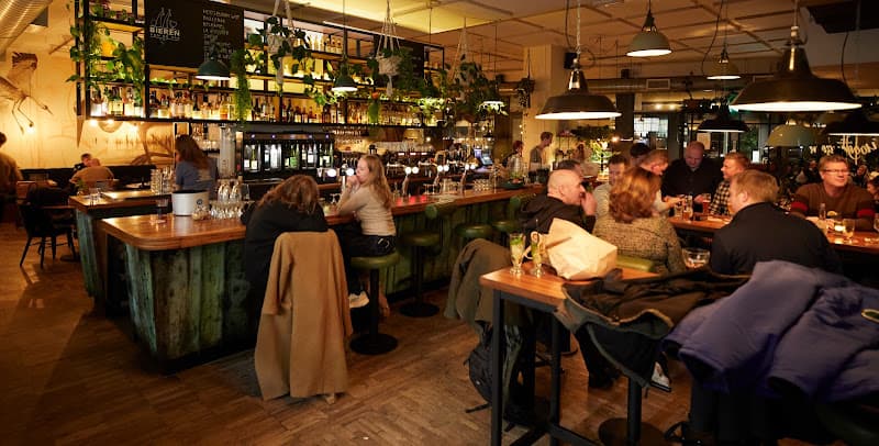 Café Restaurant Hoogendam Amsterdam – Sustainable Waterfront Dining with Urban Jungle Terrace