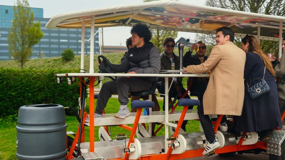 17 Unusual Ways to Explore Amsterdam 2 Beer bike tour and ride experience in Amsterdam, Netherlands