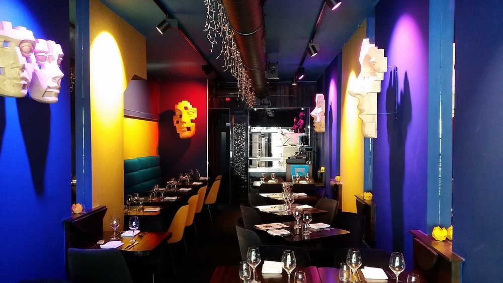 Amsterdam's Hidden Gems: 12 Off-the-Beaten-Path Attractions 14 Interior of the Blue Pepper Restaurant And Candlelight Cruises in Amsterdam, Netherlands