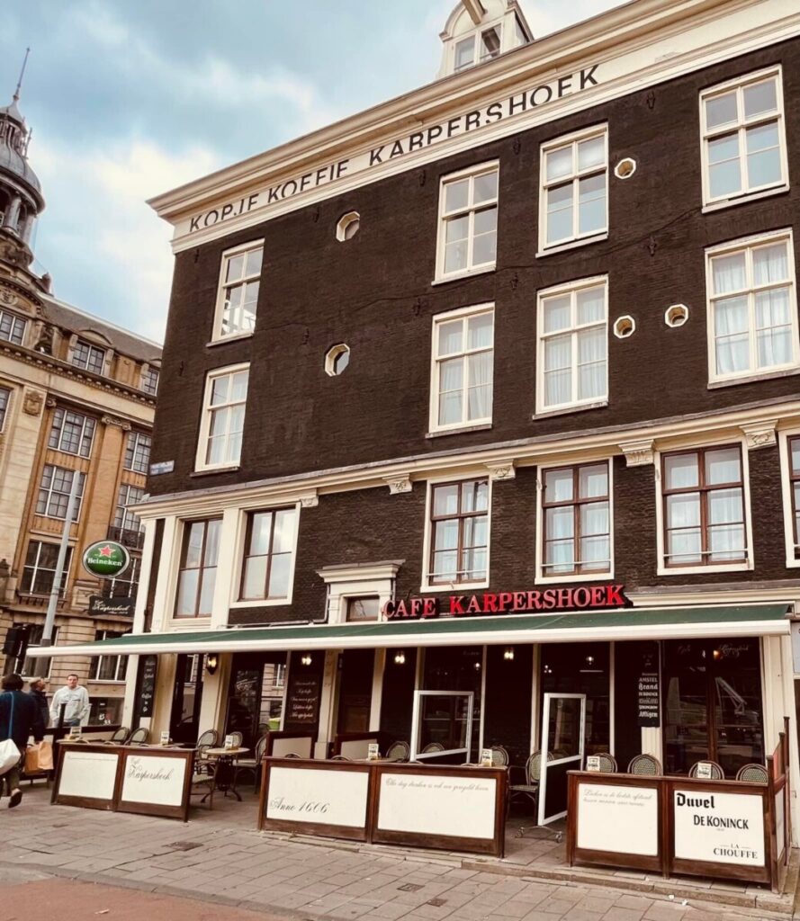 11 Best Places to Drink Authentic Heineken on Draft in Amsterdam: A Local's Guide 7 Café Karpershoek building exterior in Amsterdam