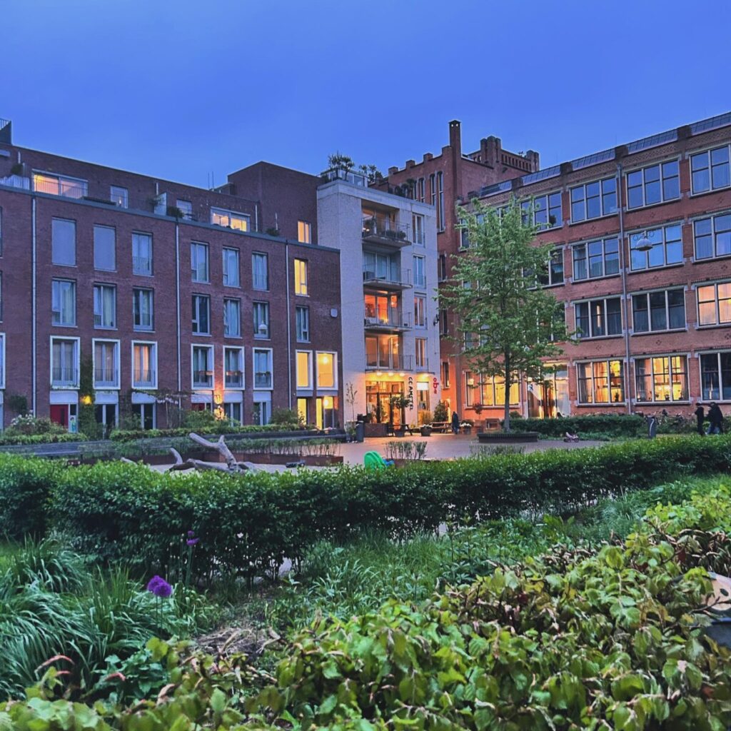 Building exterior of CC Amstel, Amsterdam