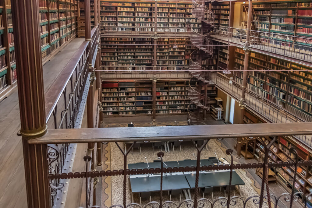 Amsterdam's Hidden Gems: 12 Off-the-Beaten-Path Attractions 3 Interior of the Cuypers Library inside Rijksmuseum in Amsterdam, Netherlands