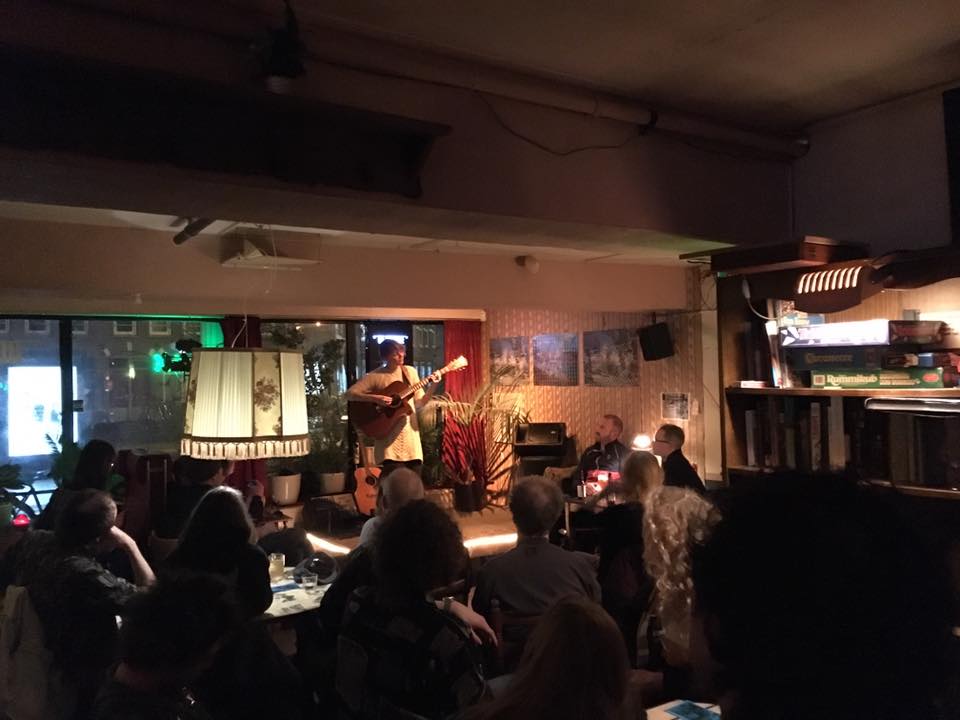 Live performance at De Nieuwe Anita, Amsterdam, Netherlands