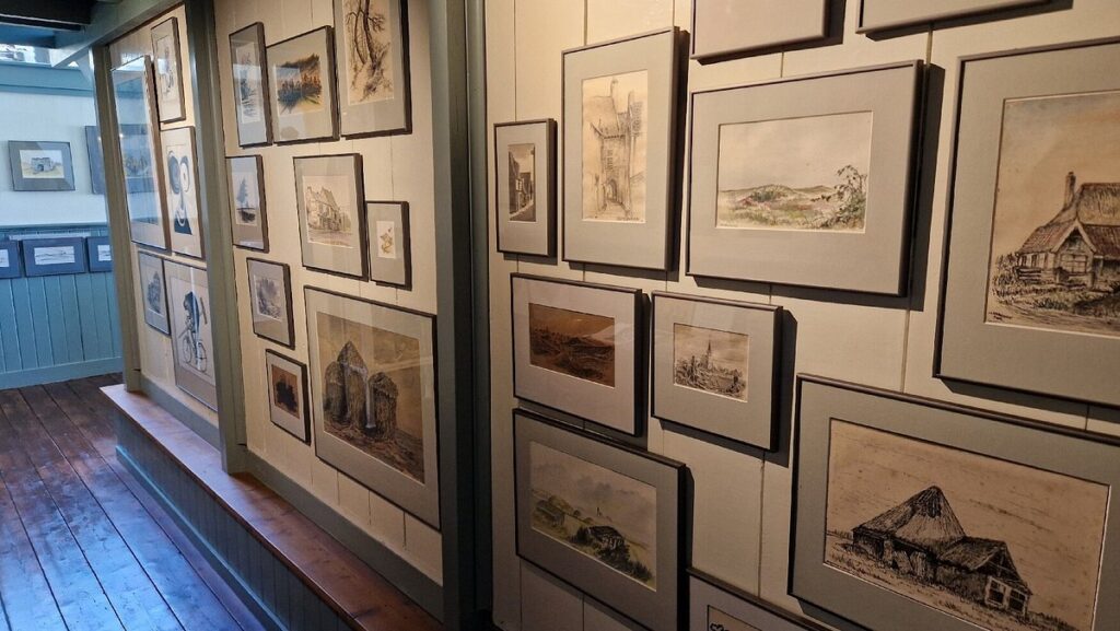 Walking the Netherlands' New Long-Distance Salt Path: A Journey Through Nature and Culture 12 Art exhibit at the Eiland Galerij, Texel, Netherlands
