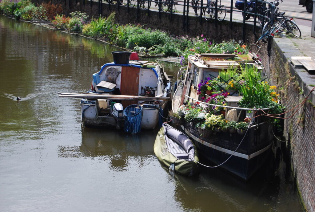 17 Unusual Ways to Explore Amsterdam 15 Floating Garden in Amsterdam, Netherlands