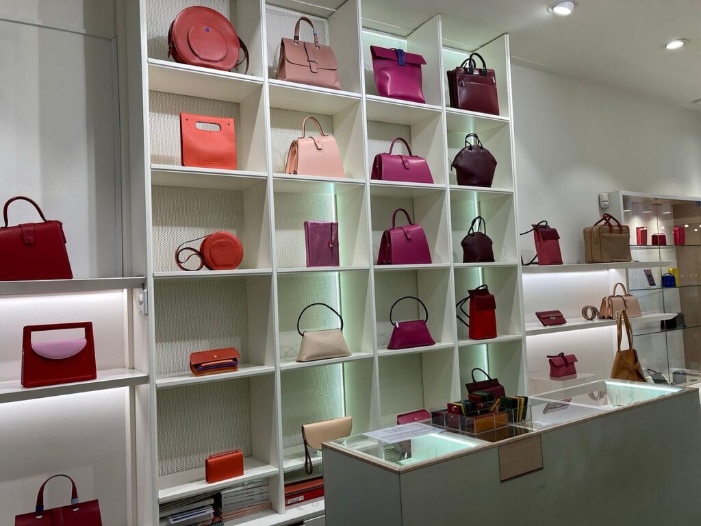 Exploring the Undiscovered Craftsmanship of Amsterdam: Handmade Souvenirs & Workshops 3 Handmade leather goods at Hester van Eeghen Bags in Amsterdam, Netherlands