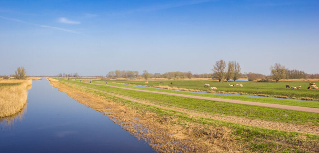 Waterland: Exploring Amsterdam's Rural Backyard 5 Panoramic view of the river in the Het Twiske recreation area, located in the Netherlands