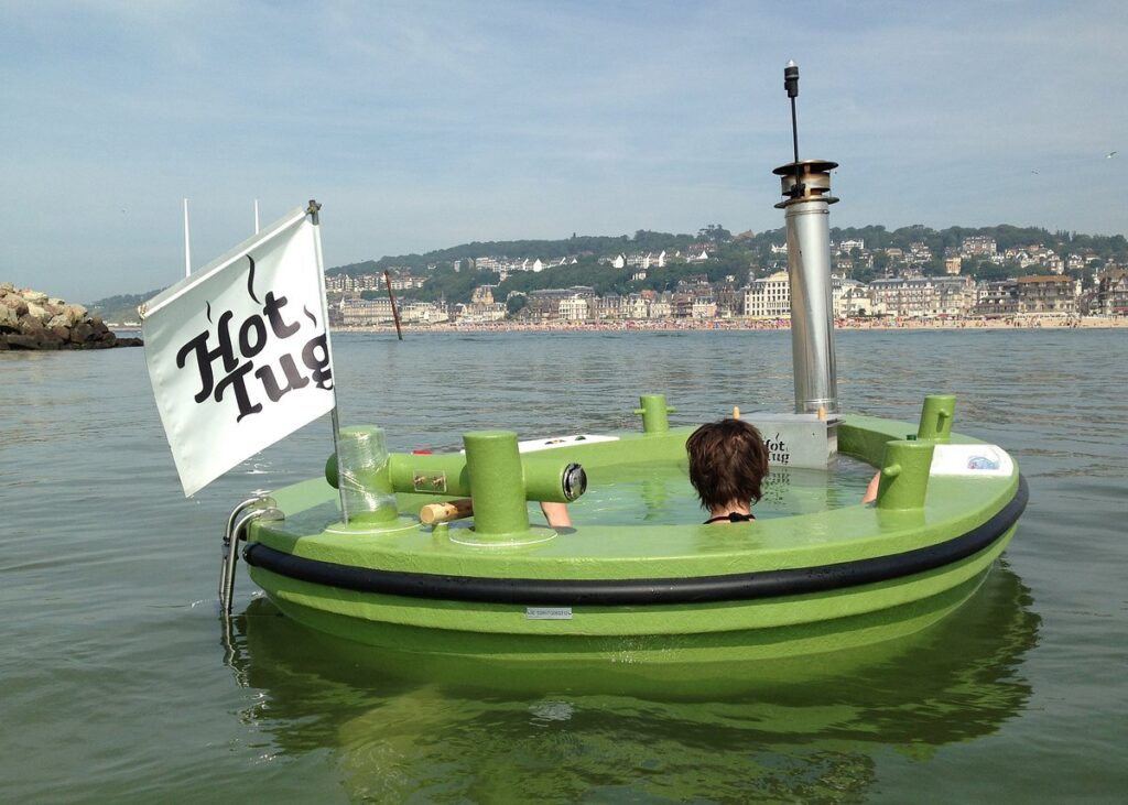 17 Unusual Ways to Explore Amsterdam 4 HotTug Canal Hot Tub Cruise in Amsterdam, Netherlands