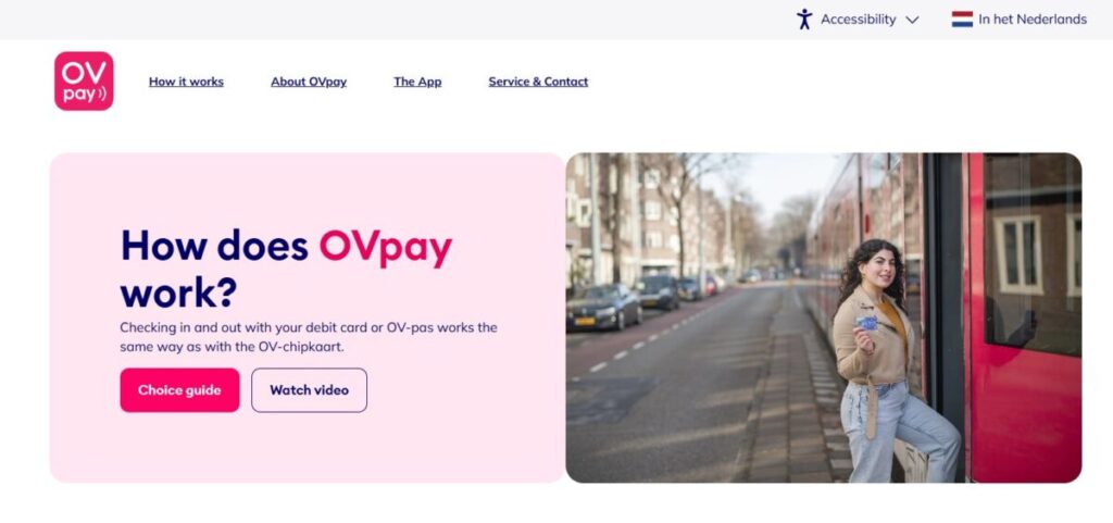 Guide page illustrating the process of how Ovpay works, featuring step-by-step instructions and visual aids.

