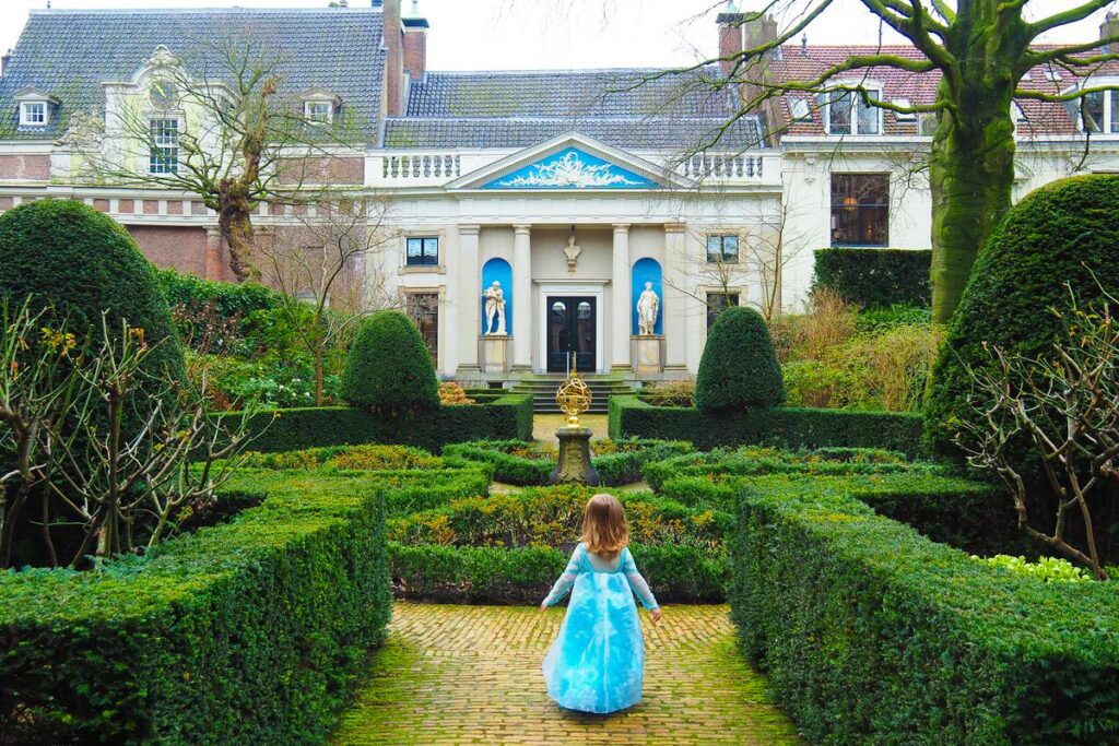 17 Unusual Ways to Explore Amsterdam 7 Garden and the exterior of Museum van Loon in Amsterdam, Netherlands