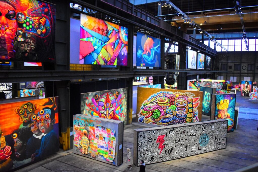 10 Photogenic Spots in Amsterdam: Where to Capture the Perfect Picture 7 Different street arts displayed at the NDSM Wharf Street Art in Amsterdam, Netherlands