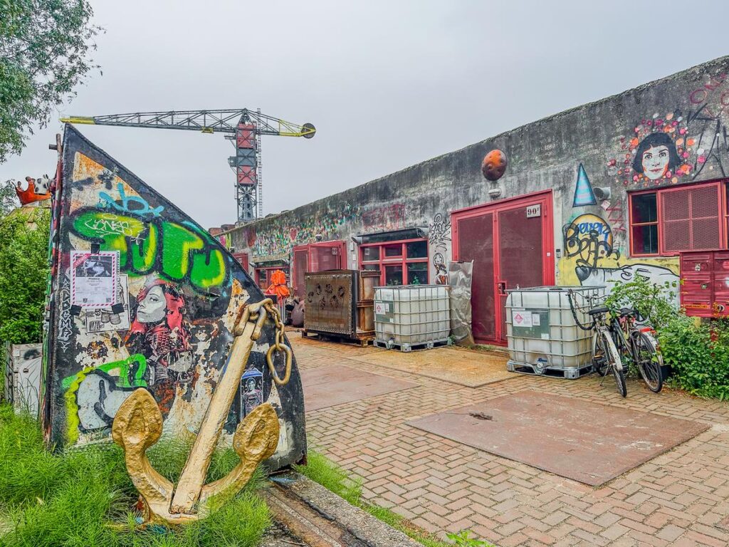 17 Unusual Ways to Explore Amsterdam 17 Street art and graffiti at the NDSM Wharf in Amsterdam