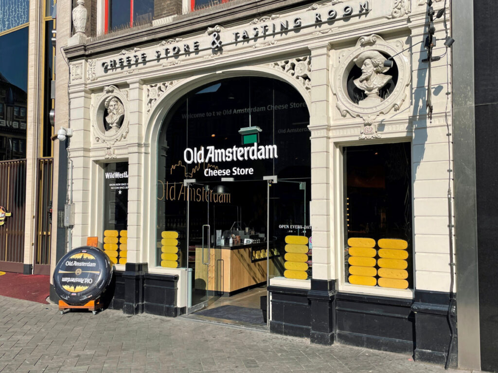 The Ultimate Guide to Amsterdam’s Best Street Food 10 Front and entrance of the Old Amsterdam Cheese Store in Amsterdam, Netherlands
