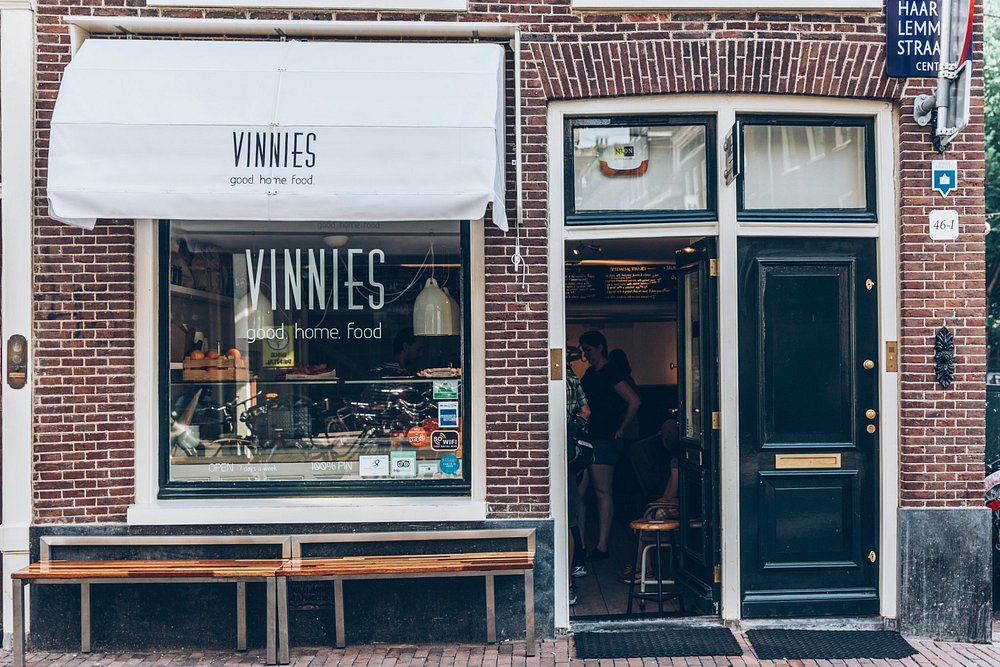 A Local’s Guide to Amsterdam’s Art Scene: Beyond the Museums 8 Exterior of the VINNIES at Haarlemmerstraat in Amsterdam, Netherlands