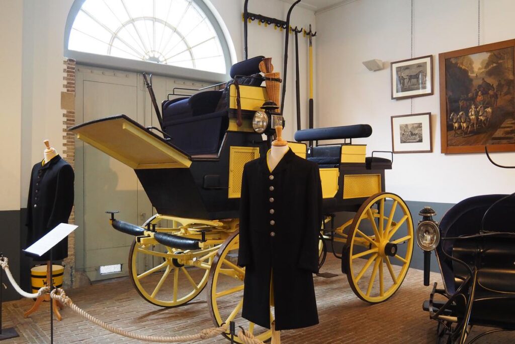 Museum Van Loon 4 Vintage Carriage Display at Museum van Loon, Amsterdam