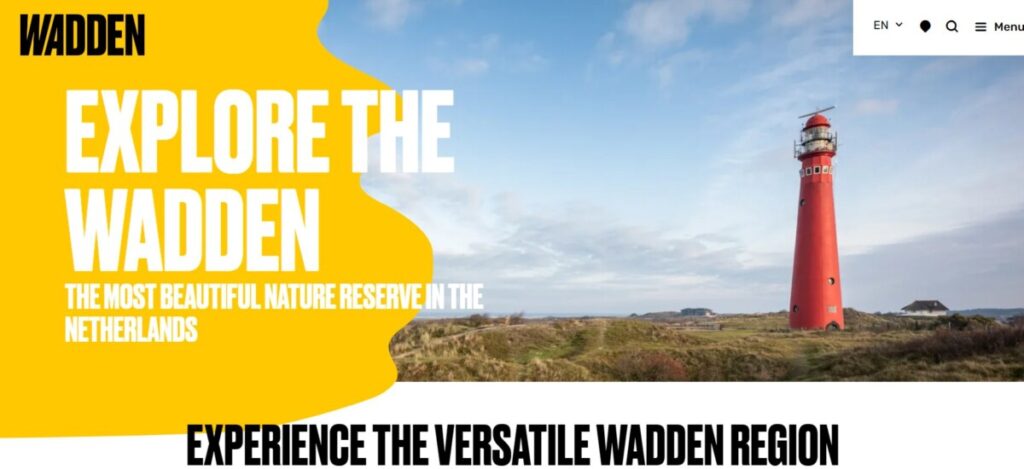 Walking the Netherlands' New Long-Distance Salt Path: A Journey Through Nature and Culture 21 Visit Waden Website alnding page