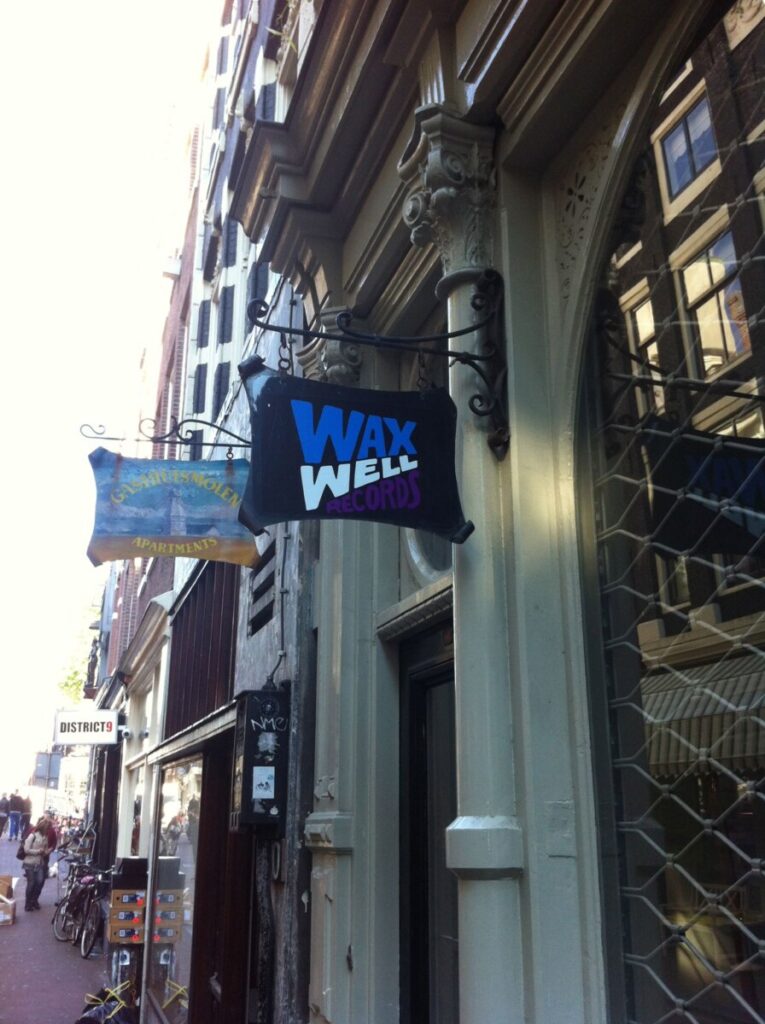 Amsterdam's Hidden Gems: 12 Off-the-Beaten-Path Attractions 11 Sign and entrance of the Waxwell Records in Amsterdam, Netherlands